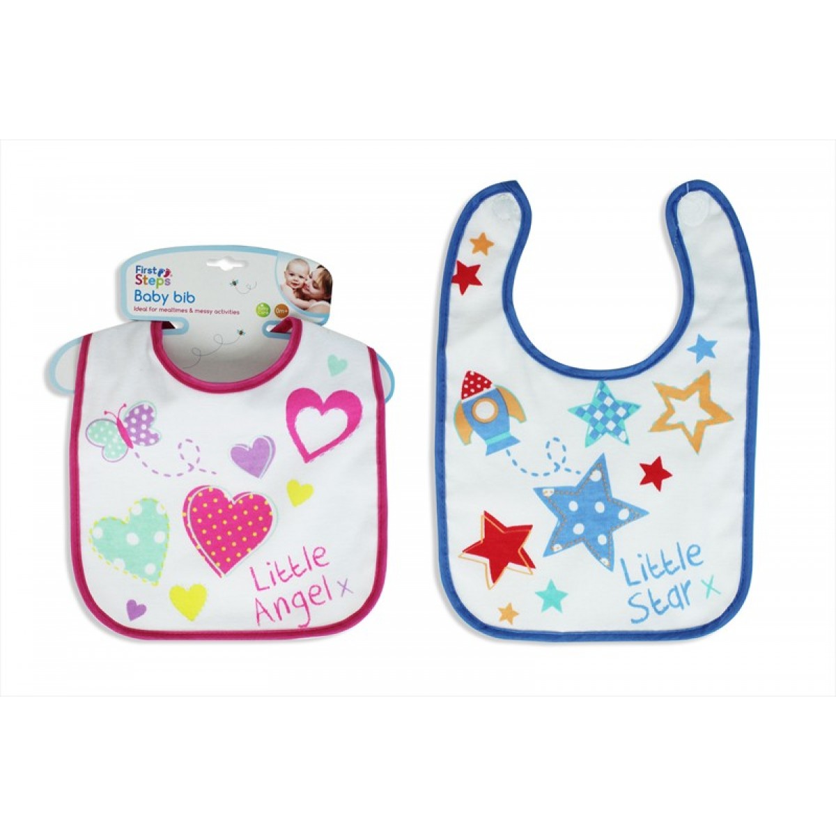 2-assorted-baby-dribble-feeding-bibs-pink-and-blue