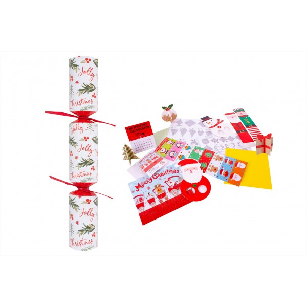 RSW Christmas 50 X 11" Eco Holly Jolly Crackers
