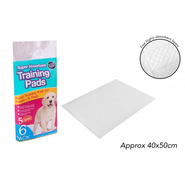 World of pets Puppy Training Pads 6 Pack