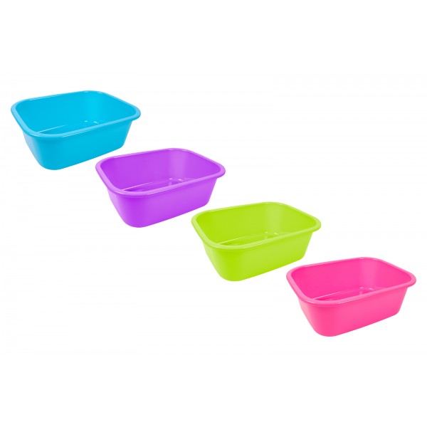 Brights Kitchenware Washing Up Bowl 7l 4 Assorted Colours