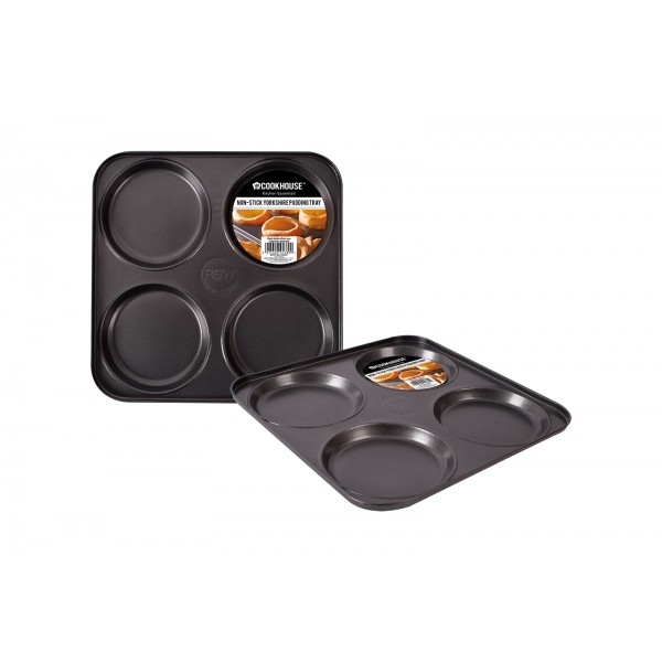 RSW NON-STICK YORKSHIRE PUDDING TRAY (4 CUP)