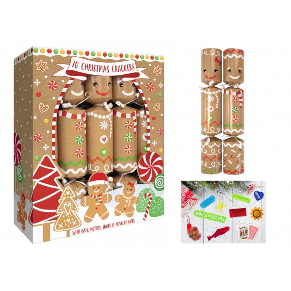 RSW Christmas 10 X 12" Gingerbread Crackers
