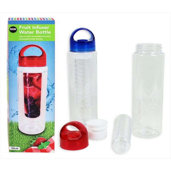 700ml Fruit Infuser Water Bottle 2 Colours AM5297