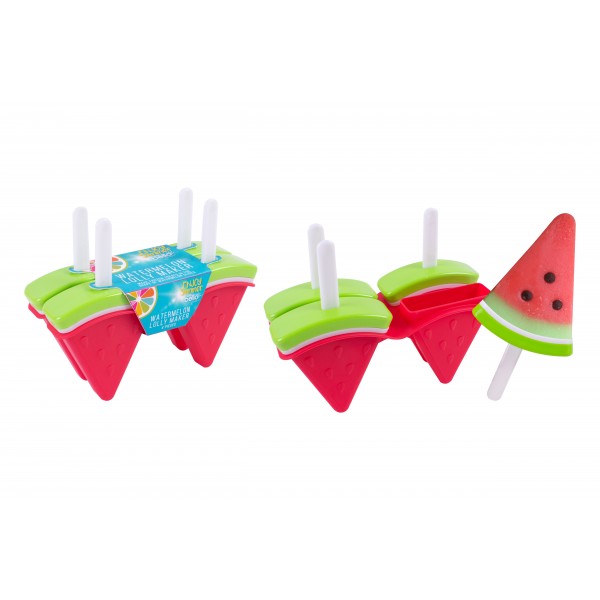 WATERMELON ICE LOLLY MAKER 4 SECTIONS