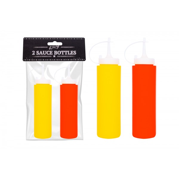 BBQ SQUEEZY SAUCE BOTTLE 2 PACK