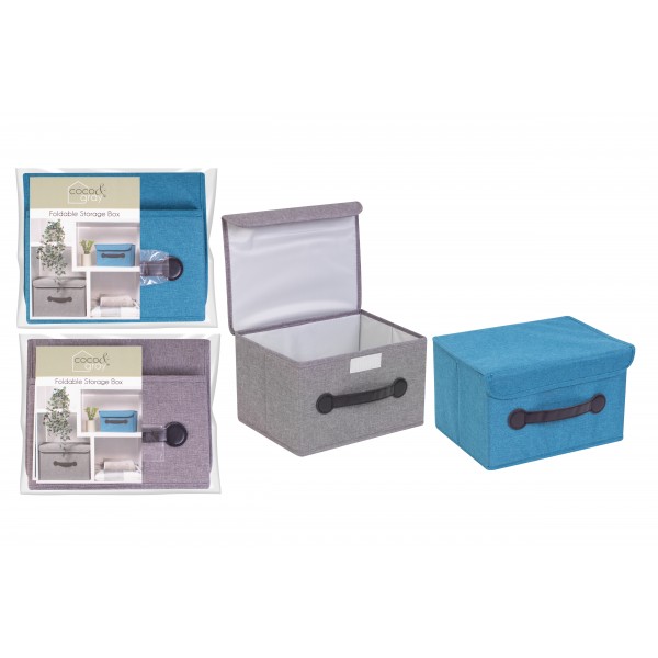 Coco & Gray Small Fabric Storage Box 2col