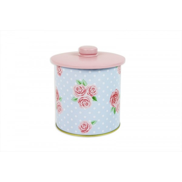 Afternoon Tea Storage Canister with Lid 11X11cm AM7721