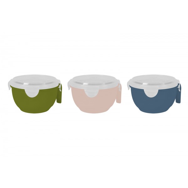 MICROWAVE LUNCH BOWL WITH LID 800ML 