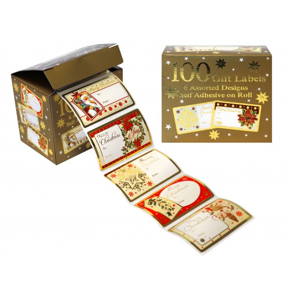 100-GIFT LABELS TRAD