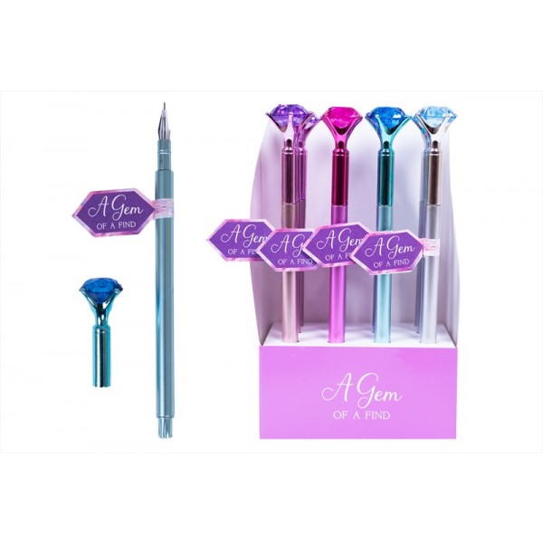Jewel Style Pen Four Colours in a PDQ FN1003