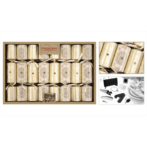 Eight Pack Premium Gold & Cream Crackers 14" XM4840