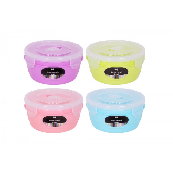Microwave Clip top Bowl 700ml Assorted Colours