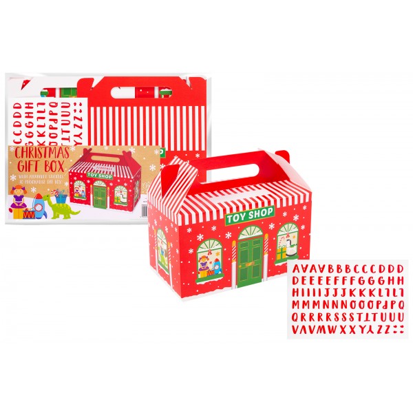RSW Christmas Toy Shop Box With Handle