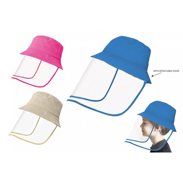 RSW Kids Hat With Detachable Face Visor