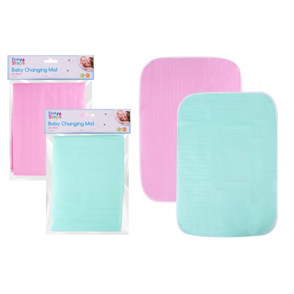 First Steps Baby Changing Mat 2 Assorted Colours