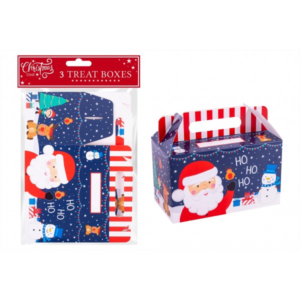 RSW Christmas 3 Santa & Friends Treat Boxes