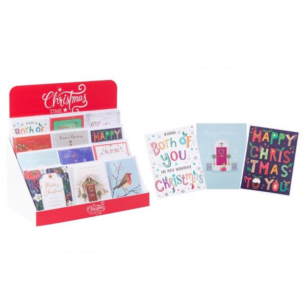 RSW Christmas Individual Generic Cards In Cdu Total 72x2=144