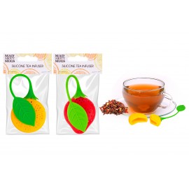 Silicone Tea Infuser Orange & Strawberry