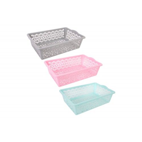Brights Kitchenware MULTI-USE BASKET 39X27.5X12CM 4 ASSORTED COLOURS