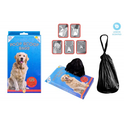 World of pets Dog Poop Bags 125 Pack