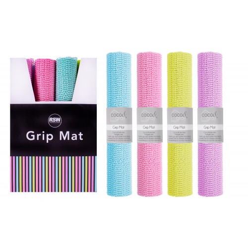 Coco & Gray GRIP MAT 30X150CM 4 ASSORTED COLOURS