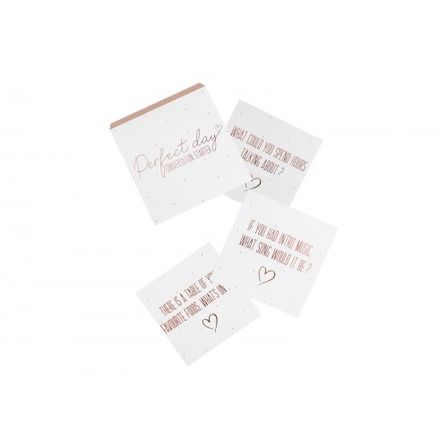 Perfect Day Gold Foil Conversation Starter 25 Pack