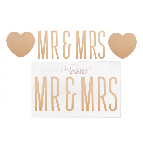 Perfect Day Mr & Mrs Bunting 90cm