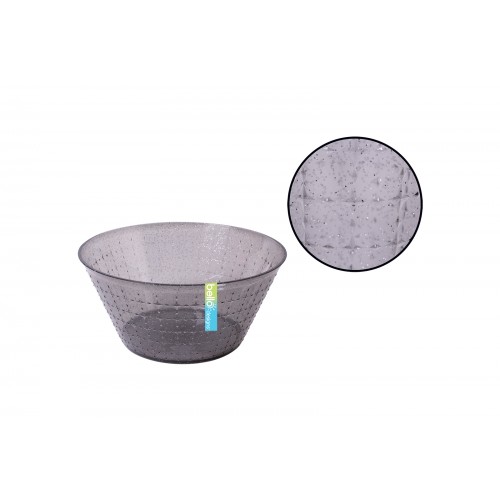 Bello Grey Glitter Bowl 15x7cm