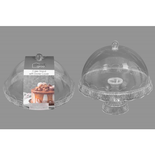 Coco & Gray Afternoon Tea Cake Stand With Dome Cover