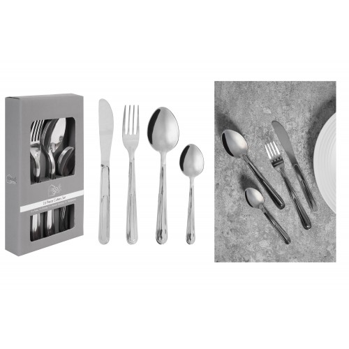 Coco & Gray Ravenna Stainless Steel Cutlery Set 16 Piece