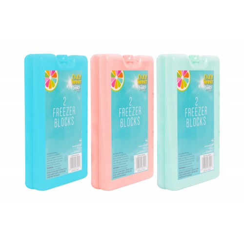 Bello Freezer Blocks 2 Pack 4 Assorted Colours