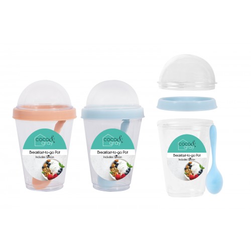Coco & Gray Breakfast To Go Pot With Spoon 350ml
