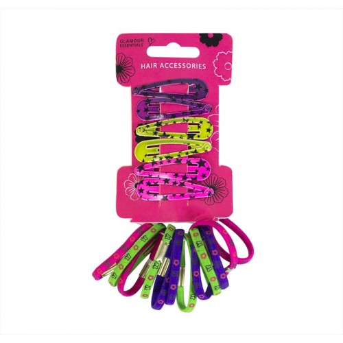Glamour Essentials GIRLS HAIR ACCESSORIES CLIPS AND HAIR TIES