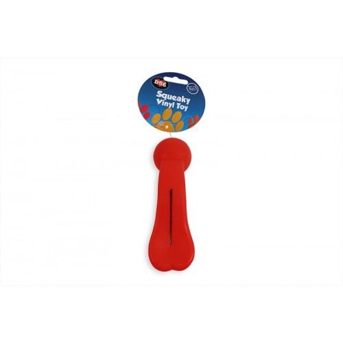 World of pets NOVELTY VINYL TONGUE DOG TOY WITH SQUEAKER