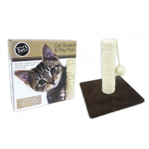 World of pets CAT SCRATCH & PLAY POST