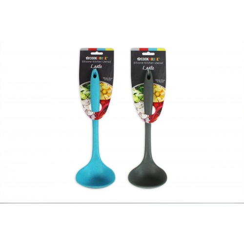 CookHouse SILICONE LADLE 29X8.8CM  2 ASSORTED COLOURS