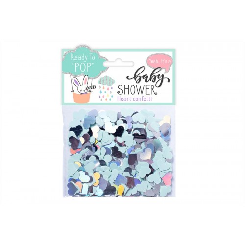 First Steps Baby Shower Heart Confetti 30g
