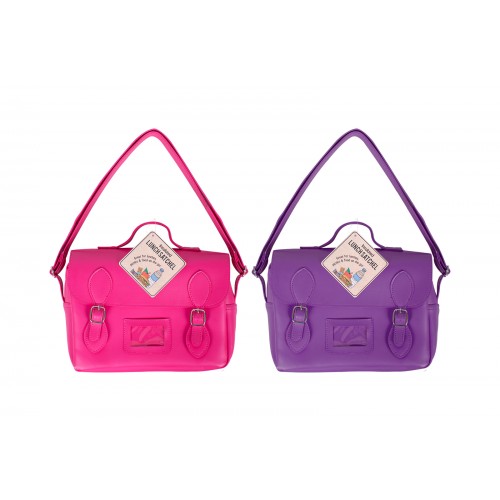 RSW INSULATED SATCHEL LUNCH BAG 2 COLOURS 25X9X20CM