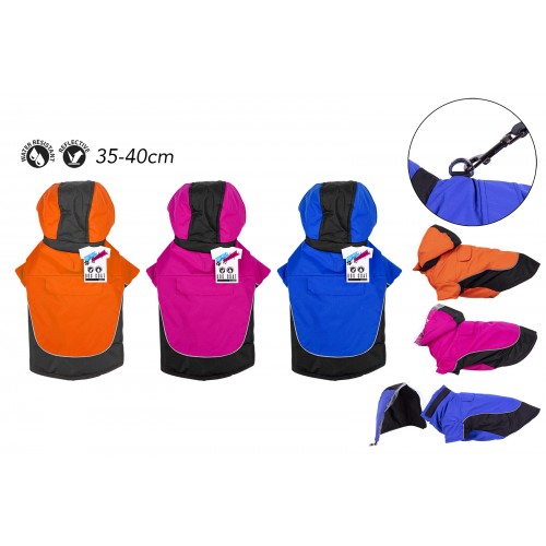 World of pets LARGE WATERPROOF DOG COAT 3 ASSORTED COLOURS