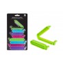 BAG CLIPS 10 PACK 4 ASSORTED COLOURS