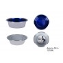 STAINLESS STEEL DOG BOWL 1200ML 2 ASSORTED COLOURS