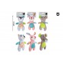SMALL DOG & PUPPY PLUSH DOG TOY 3 ASSORTED COLOURS