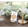 GOLD FOIL TABLE NUMBERS 12 PACK 
