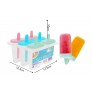 ICE LOLLY MAKER (6 SECTIONS) 3 ASSORTED COLOURS