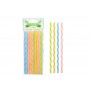 REUSABLE STRAWS 20 PACK 4 ASSORTED COLOURS