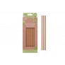 PAPER DRINKING STRAWS 50 PACK BROWN