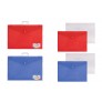 PACK OF 2 A4 DOCUMENT WALLETS 