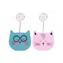 CAT PHOTO HOLDER 2 ASSORTED COLOURS