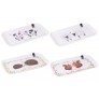 SERVING TRAY  28.5X15CM 4 ASSORTED DESIGNS