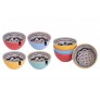 BREAKFAST BOWL 6" 4 ASSORTED COLOURS